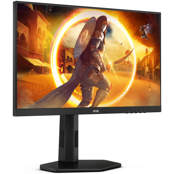 TFT 23.8" AOC 24G4X, IPS, 180Гц, 1мс, 2xHDMI, DP, HAS, Pivot, колонки, чорний
