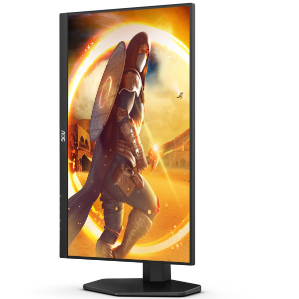 TFT 23.8" AOC 24G4X, IPS, 180Гц, 1мс, 2xHDMI, DP, HAS, Pivot, колонки, чорний