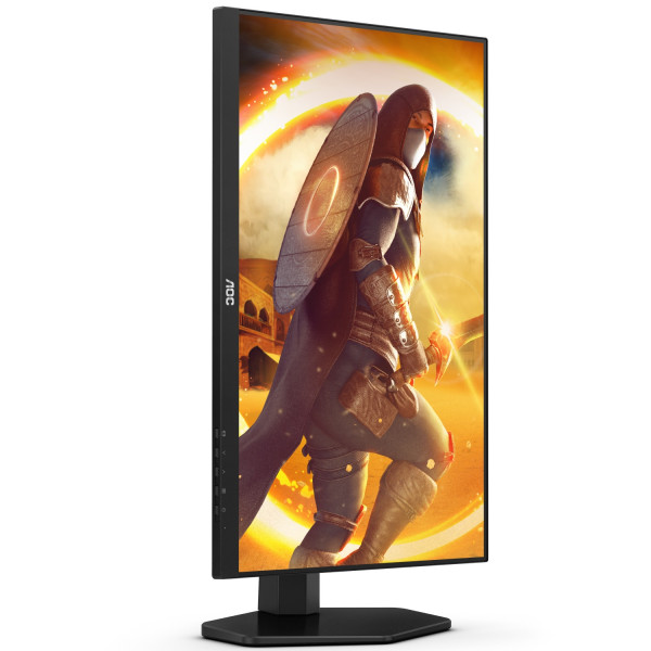 TFT 23.8" AOC 24G4X, IPS, 180Гц, 1мс, 2xHDMI, DP, HAS, Pivot, колонки, чорний