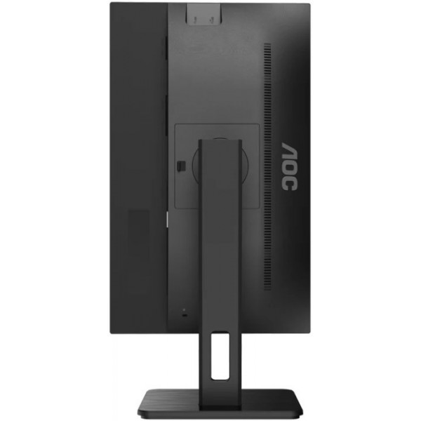 TFT 23.8" AOC 24P2Q, IPS, 75Гц, DP, HDMI, DVI, VGA, USB хаб, HAS, Pivot,  колонки, чорний