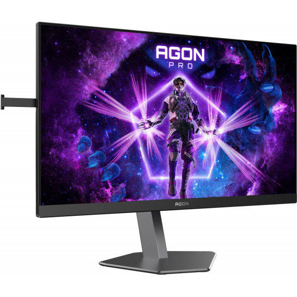 TFT 24.5" AOC AG256FS, Fast IPS, 390Гц, 2xHDMI, DP, USB-hub, HAS, Pivot, чорний