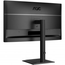 TFT 27" AOC Q27E4U, QHD, 120Hz, HDMI, DP, USB-hub, HAS, Pivot, колонки, чорний