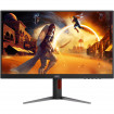 TFT 27" AOC Q27G4ZD, QD-OLED, 280Гц, 0,03мс, 2хHDMI, DP, USB-hub, HAS, Pivot, чорно-червоний