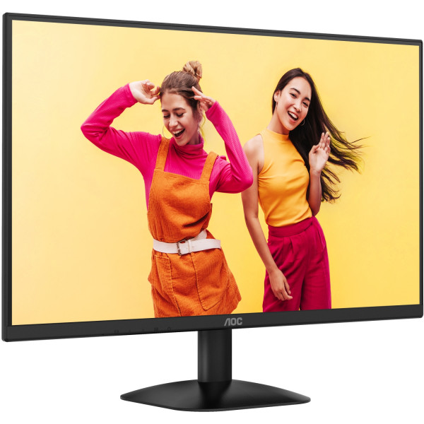 TFT 27" AOC Q27B35E, QHD IPS, 75Гц, HDMI, DP, чорний