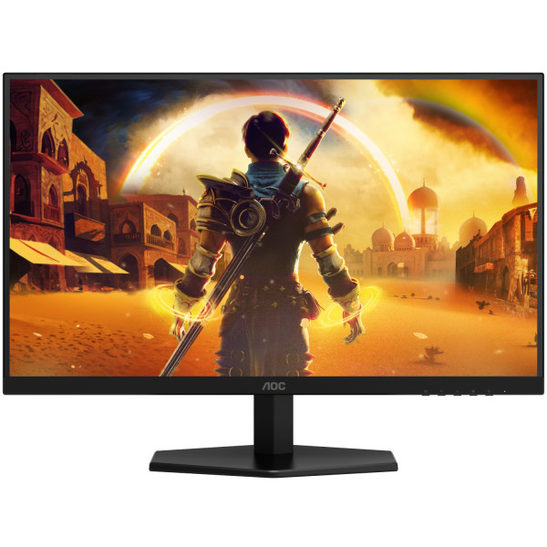 TFT 27" AOC Q27G42XE, QHD, IPS, 180Гц, 2хHDMI, DP, колонки, чорно-червоний