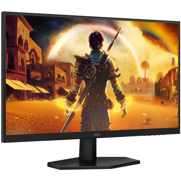 TFT 27" AOC Q27G42XE, QHD, IPS, 180Гц, 2хHDMI, DP, колонки, чорно-червоний