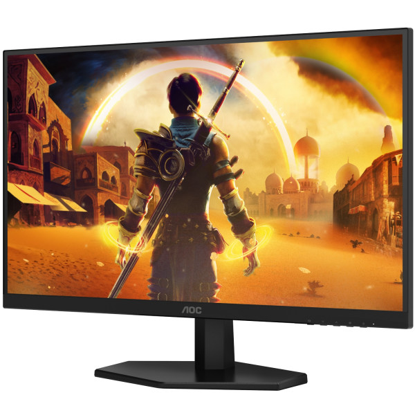 TFT 27" AOC Q27G42XE, QHD, IPS, 180Гц, 2хHDMI, DP, колонки, чорно-червоний