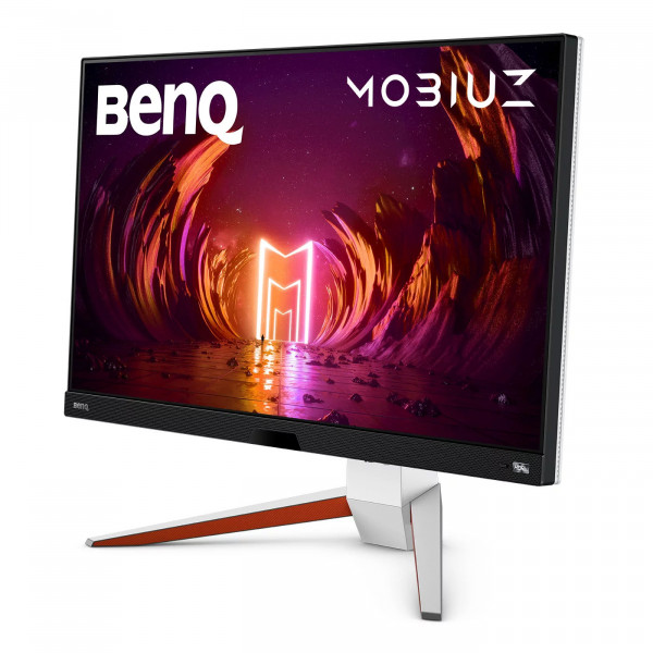 TFT 27" BenQ EX2710U, 4K UHD, IPS, 144Hz, 1 мс, 2хHDMI, DP, USB-hub, HAS, колонки, білий
