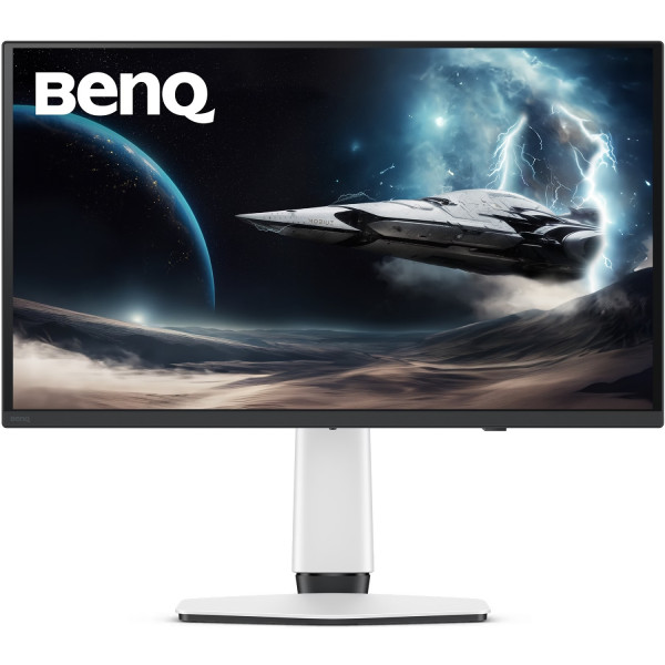 TFT 27" BenQ EX271UZ, 4K UHD, QD-OLED, 240Hz, HDMI, DP, USB- C, USB-hub, білий