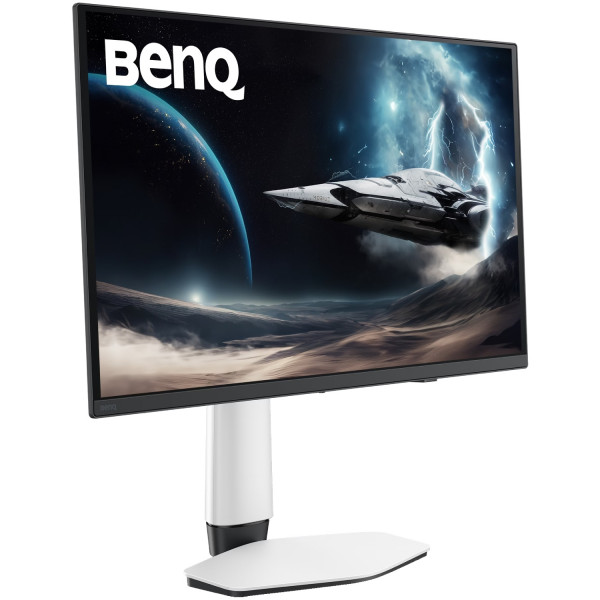 TFT 27" BenQ EX271UZ, 4K UHD, QD-OLED, 240Hz, HDMI, DP, USB- C, USB-hub, білий