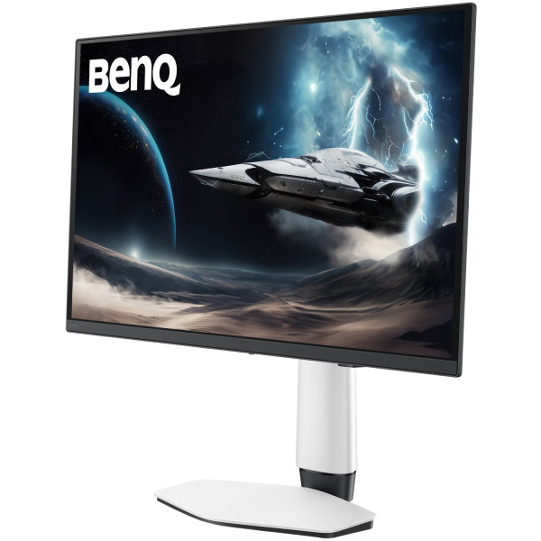 TFT 27" BenQ EX271UZ, 4K UHD, QD-OLED, 240Hz, HDMI, DP, USB- C, USB-hub, білий