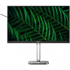TFT 27" Philips 27B2G5200, IPS,100Hz, VGA, HDMI, DP, USB-hub, HAS, кол., сріблясто-сірий