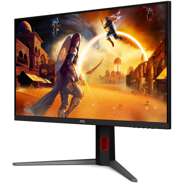 TFT 31.5" AOC U32G4U, Fast IPS, 160Гц, 2xHDMI, DP, USB-hub, HAS, Pivot, чорно-червоний