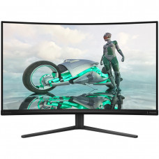 TFT 31.5" Philips 32M2C3500L, QHD, Fast VA, 180hz, вигнутий, 180hz, 2хHDMI, DP, темно-сірий