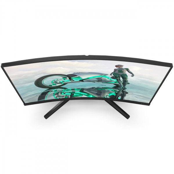 TFT 31.5" Philips 32M2C3500L, QHD, Fast VA, 180hz, вигнутий, 180hz, 2хHDMI, DP, темно-сірий