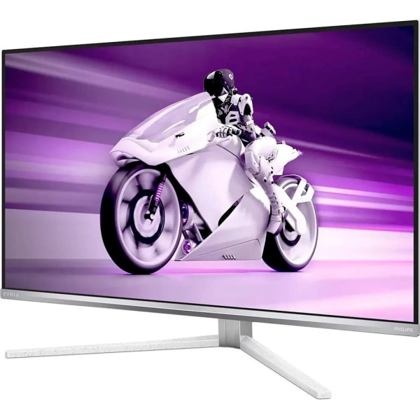 TFT 31.5" Philips 32M2N8900P,QD-OLED, UHD 4K,240hz, 2хHDMI, DP,USB-С, USB-hub, HAS, кол., біло-срібн