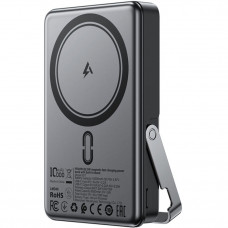 УМБ Acefast Magnetic Wireless 10000mAh 22.5W PD,QC 3.0 USB-C In/Out, QI 15W, with holder M17 Black