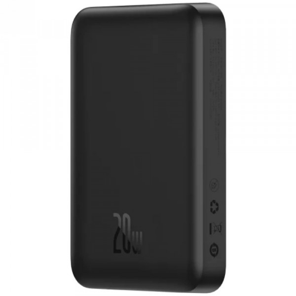 УМБ Baseus Magnetic Wireless Mini 10000mAh 20W Type-C, PD,QC Black