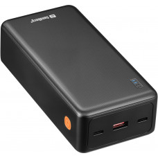 УМБ Sandberg 27000mAh Saver 22,5W 3A PD,QC3.0, USB-A,2xUSB-С, наскрізне живлення, чорний