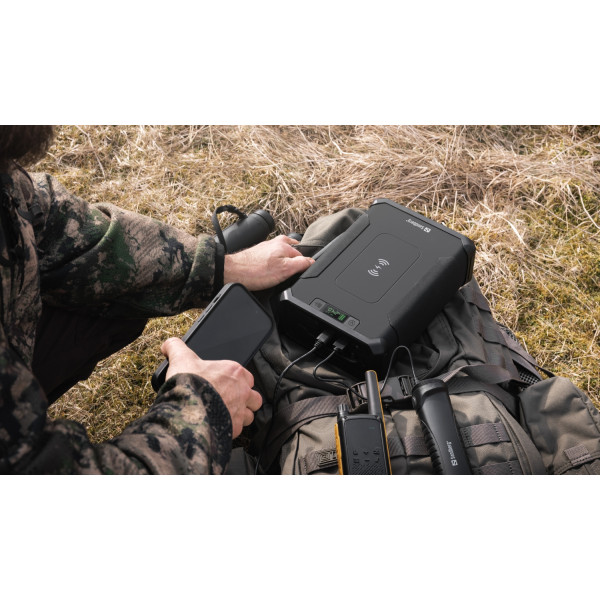 УМБ Sandberg Survivor 96000mAh DC84W PD USB-C60W Cigar Lighter 180W 2USB-A18W,Wireless LiFePo4