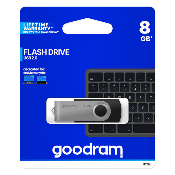 USB Flash GoodRAM 8GB USB 2.0 Twister, Retail