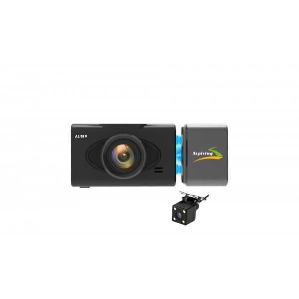 Відеореєстратор Aspiring Alibi 9 GPS, 3 Cameras, Speedcam