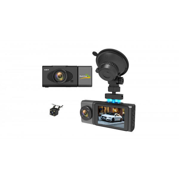 Відеореєстратор Aspiring Alibi 9 GPS, 3 Cameras, Speedcam
