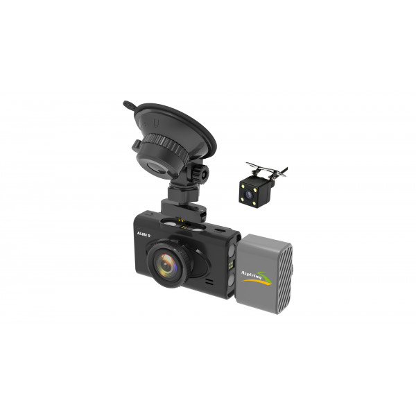 Відеореєстратор Aspiring Alibi 9 GPS, 3 Cameras, Speedcam