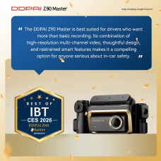 Відеореєстратор DDPAI Dashcam Z90T + камера заднього виду + камера салону