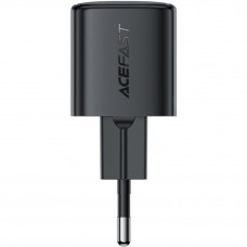 Зарядний пристрій 1xUSB-C 20W Gan A117 mini Fast Charger Black Acefast