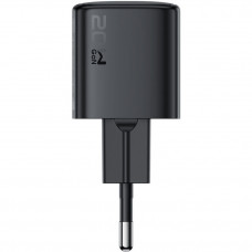Зарядний пристрій 1xUSB-C 20W Gan A117 mini Fast Charger Black Acefast