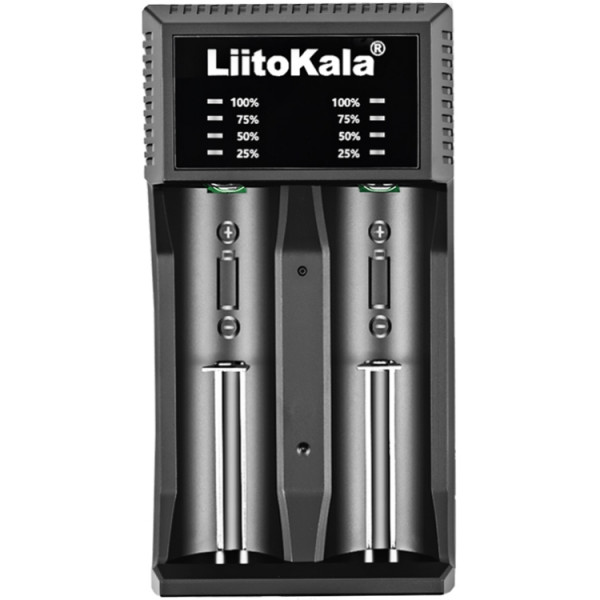 Зарядний пристрій LiitoKala Lii-C2 на 2 канали для NiMH і Li-ion