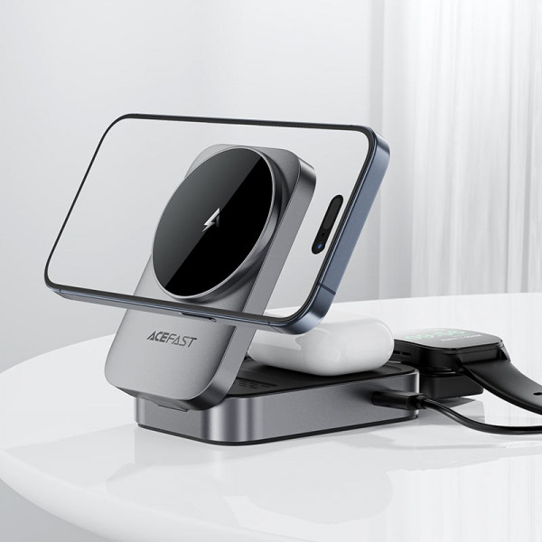 Зарядний пристрій Wireless QI 3in1 22,5W E22 Acefast