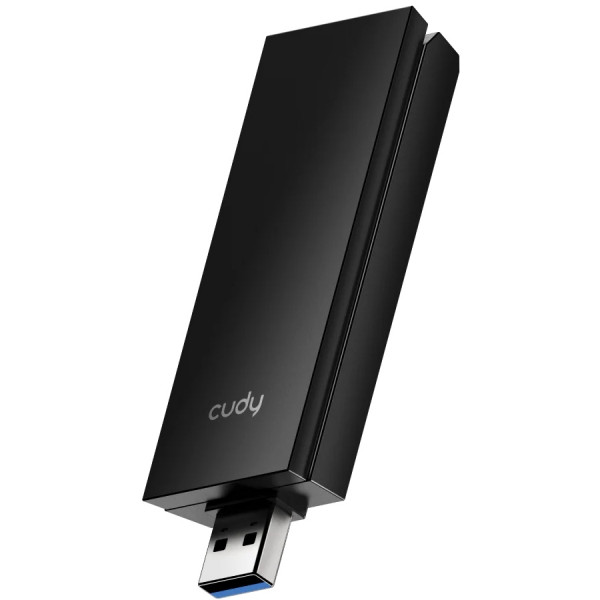 Адаптер WiFi Cudy WU6500, BE6500 Tir-Band Wi-Fi7 USB 3.0 Adapter