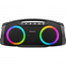 Акустична система 1.0 Defender Beatbox 30, 30Вт Bluetooth/RGB/FM/USB/TF/AUX/TWS чорна
