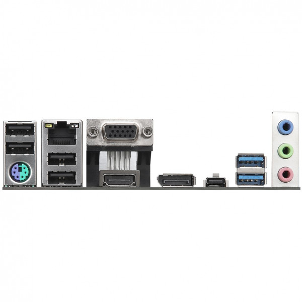 ASRock N100M (Quad-Core N100 3.4GHz, 1xDDR4 DIMM, VGA/HDMI/DP, 1*PCIe, 2xSATAIII, M.2, GLan, mATX)