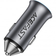 Автозарядка 2xUSB 95W (USB-C + USB-A) + cable USB-C B16 Acefast