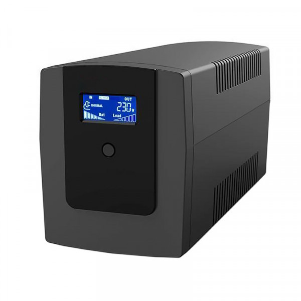 ДБЖ 2E DD1200, 1200VA/720W, LCD, USB, 3xSchuko