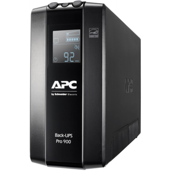 ДБЖ APC Back-UPS Pro 900VA/540W, LCD, USB, 6xC13, (BR900MI)