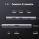 Док-станція USB3.1 Type-C -> HDMI 4K30Hz/USB 3.0x2/Type-C/SD/TF/ PD 100W CM498 7 in 1 Ugreen