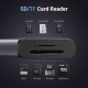 Док-станція USB3.1 Type-C -> HDMI 4K30Hz/USB 3.0x2/Type-C/SD/TF/ PD 100W CM498 7 in 1 Ugreen