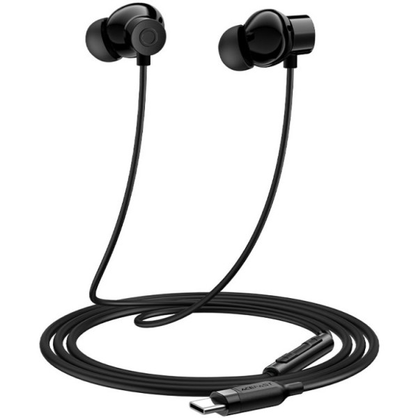 Гарнітура Acefast L10, USB-C, Black
