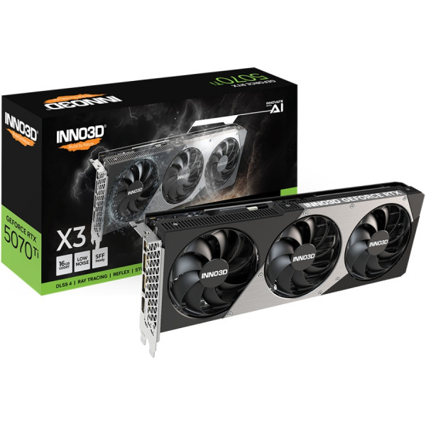 GeForce RTX5070 Ti Inno3D X3, 16GB GDDR7, 256bit, PCI Express 5.0