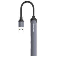 Хаб USB 3.0 -> 2xUSB 2.0+1xUSB 3.0+1xUSB-C Grey ColorWay