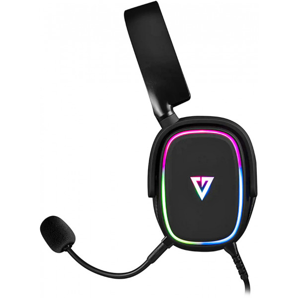 Ігрова гарнітура Modecom Volcano RGB Prometheus 7.1 Black USB