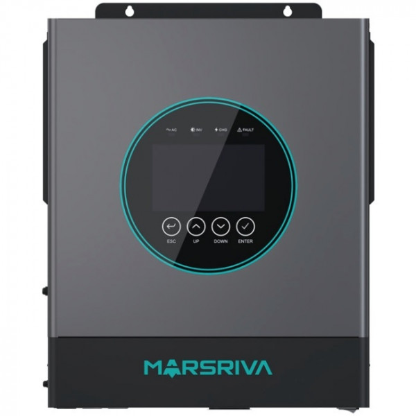 Інвертор Marsriva OFF-G 5.0 kW 230V RS232/RS485 CE PF1 VOL VM III 5,0 кВт TWIN-24 V, з Wi-Fi