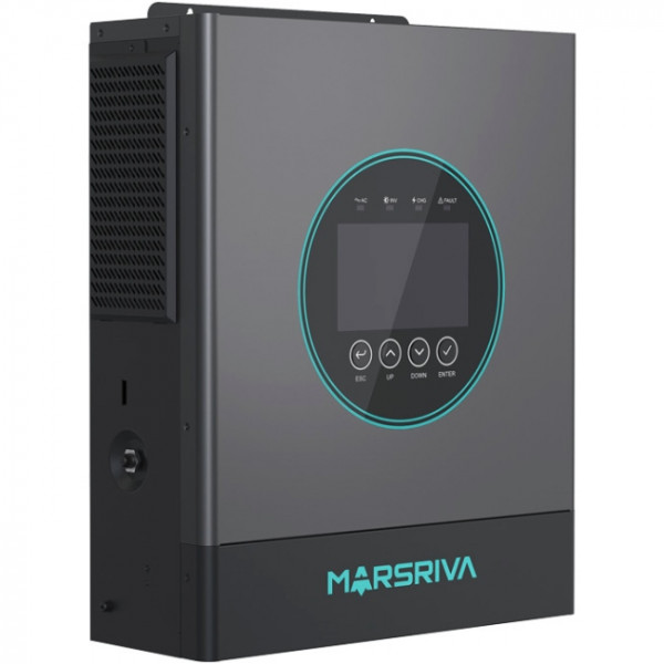 Інвертор Marsriva OFF-G 5.0 kW 230V RS232/RS485 CE PF1 VOL VM III 5,0 кВт TWIN-24 V, з Wi-Fi
