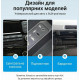 Кабель AUX Audio TRS M/M, 1.5м, сірий, обплетення, Vention