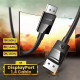 Кабель DisplayPort M - M V1.4 8K 3м Plastic Case Braided Cable DP114 Чорний UGREEN