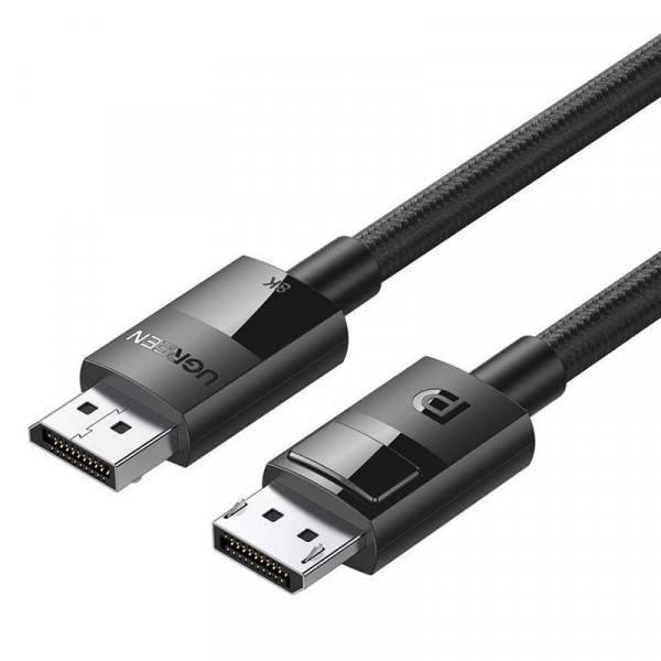 Кабель DisplayPort M - M V1.4 8K 3м Plastic Case Braided Cable DP114 Чорний UGREEN